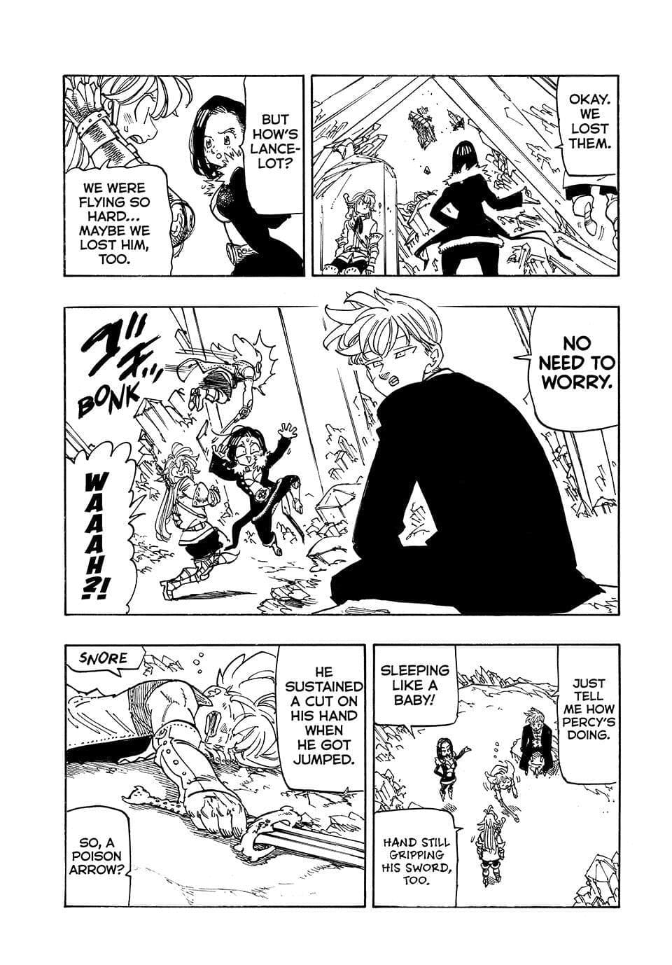 The Seven Deadly Sins: Four Knights of the Apocalypse Chapter 234 page 9 - 