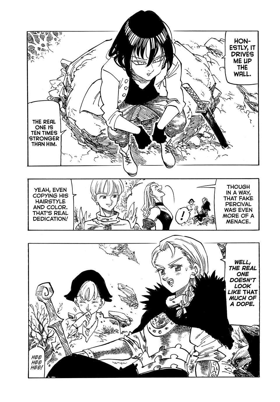 The Seven Deadly Sins: Four Knights of the Apocalypse Chapter 235 page 6 - 