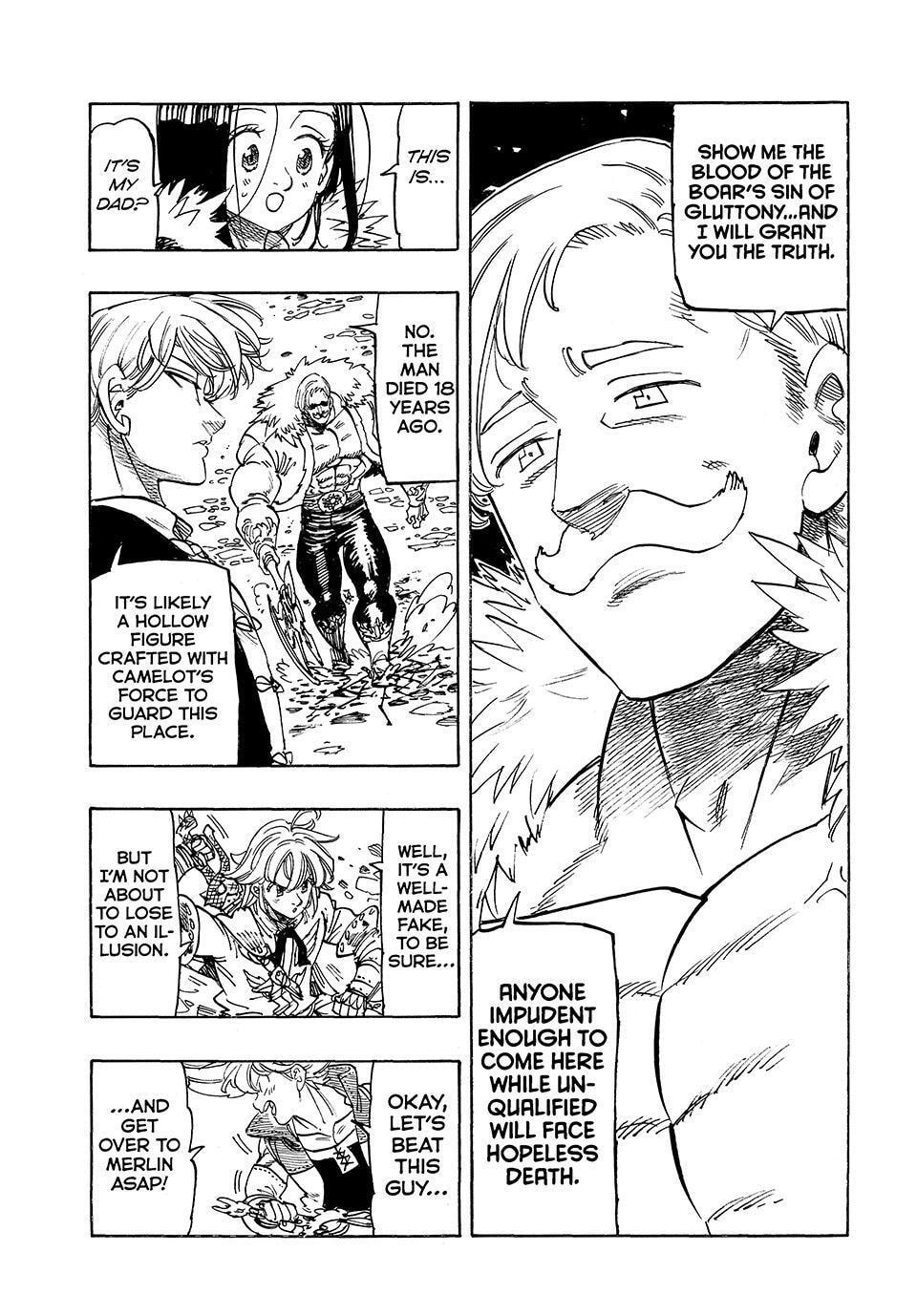 The Seven Deadly Sins: Four Knights of the Apocalypse Chapter 237 page 3 - 