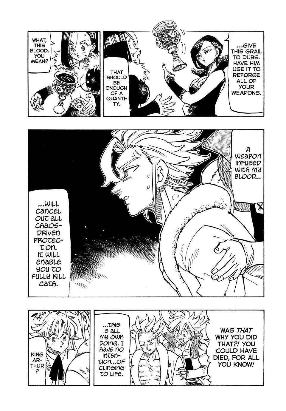 The Seven Deadly Sins: Four Knights of the Apocalypse Chapter 239 page 7 - 