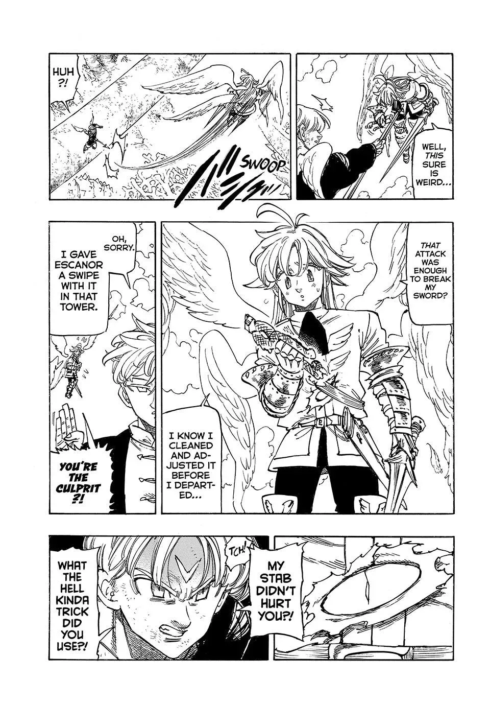 The Seven Deadly Sins: Four Knights of the Apocalypse Chapter 242 page 5 - 