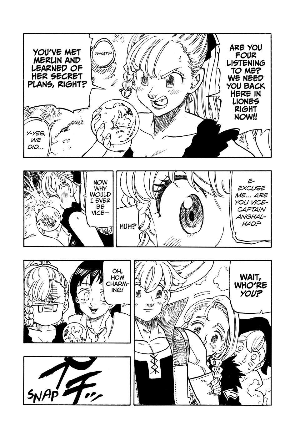 The Seven Deadly Sins: Four Knights of the Apocalypse Chapter 245 page 4 - 