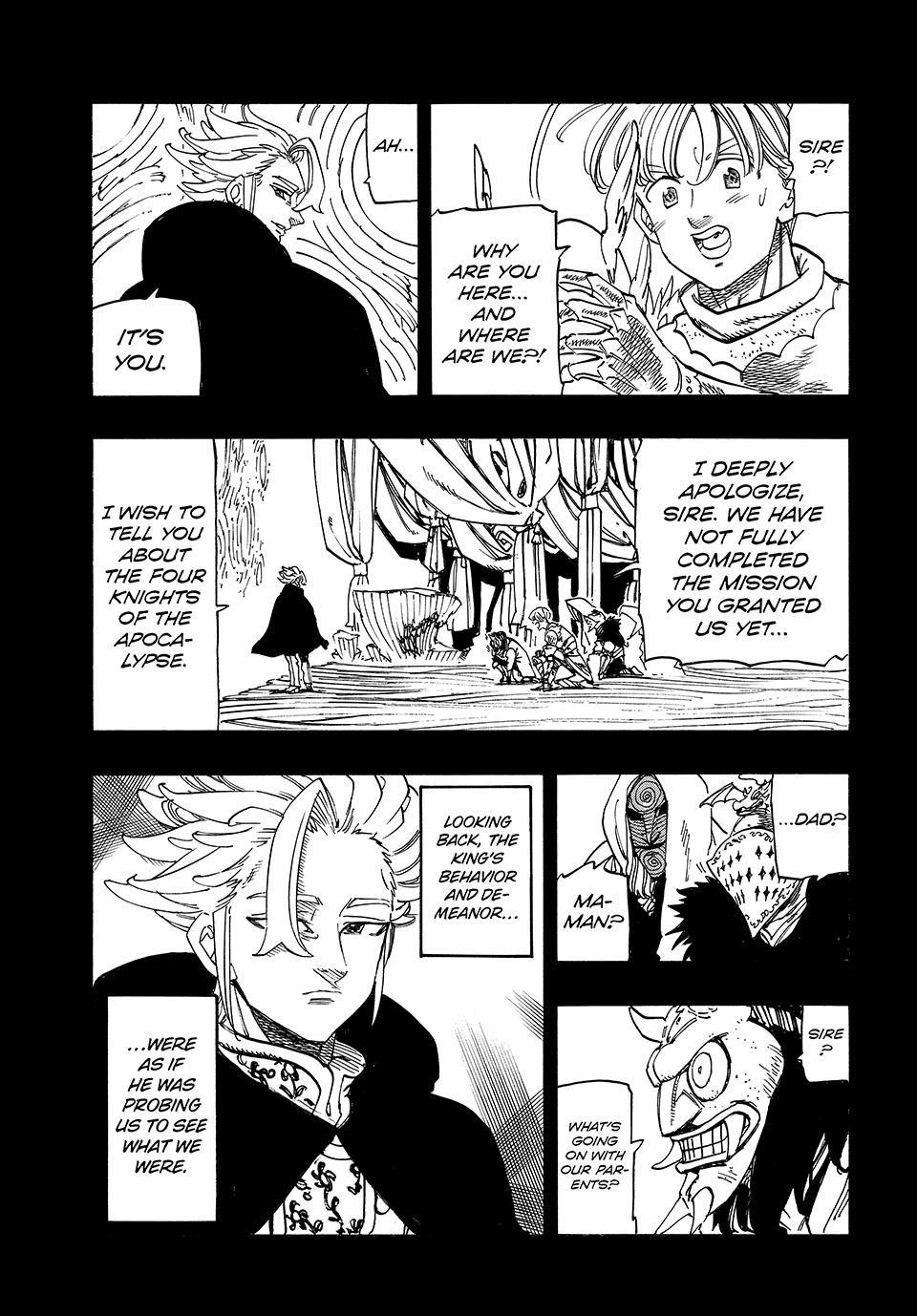The Seven Deadly Sins: Four Knights of the Apocalypse Chapter 246 page 3 - 