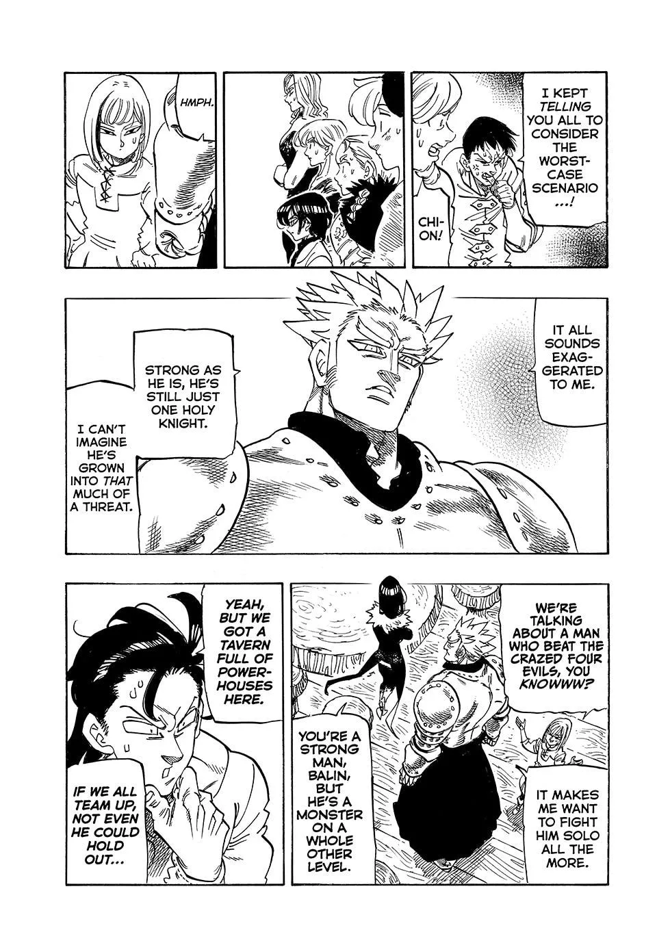 The Seven Deadly Sins: Four Knights of the Apocalypse Chapter 249 page 7 - 