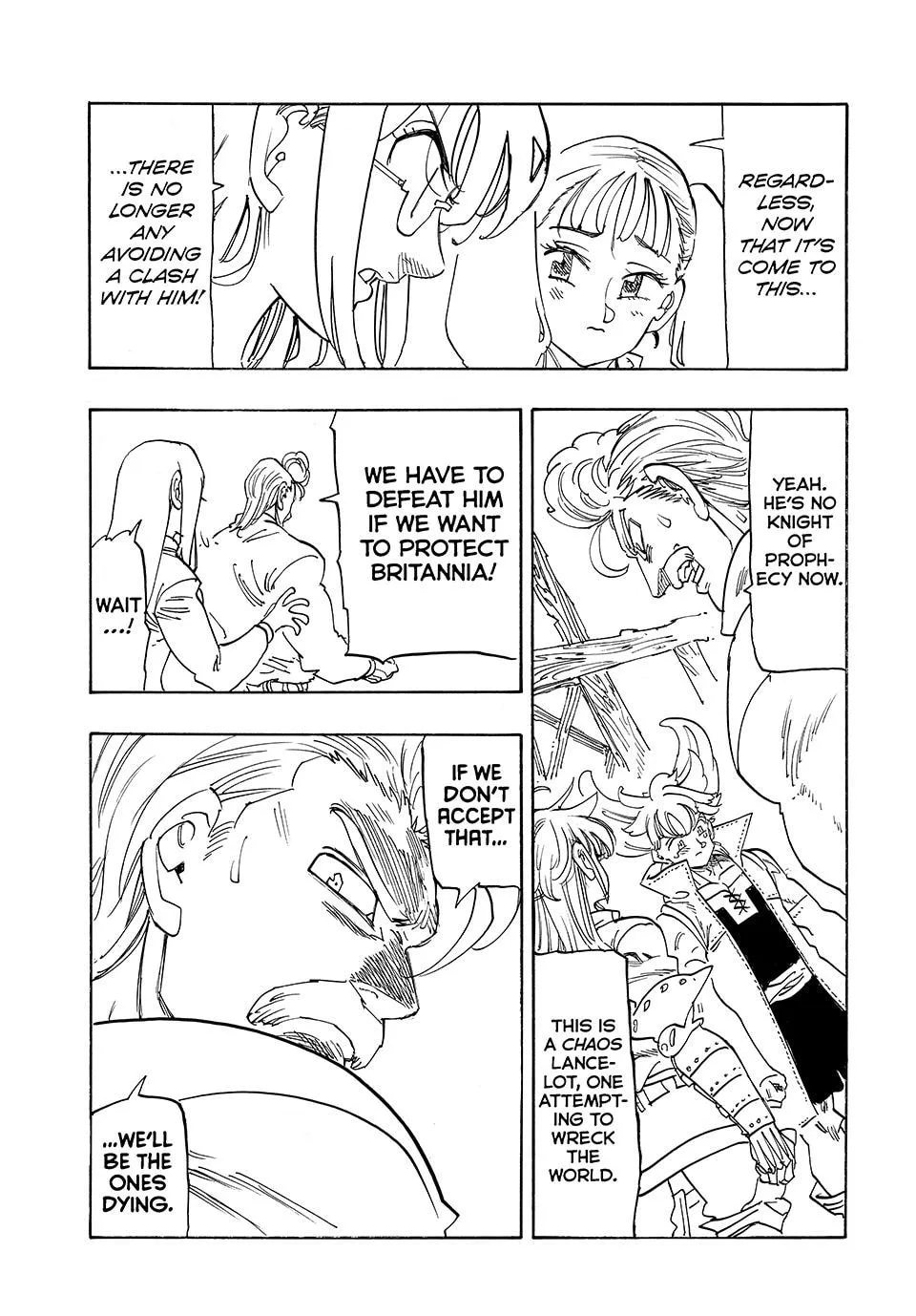 The Seven Deadly Sins: Four Knights of the Apocalypse Chapter 249 page 9 - 