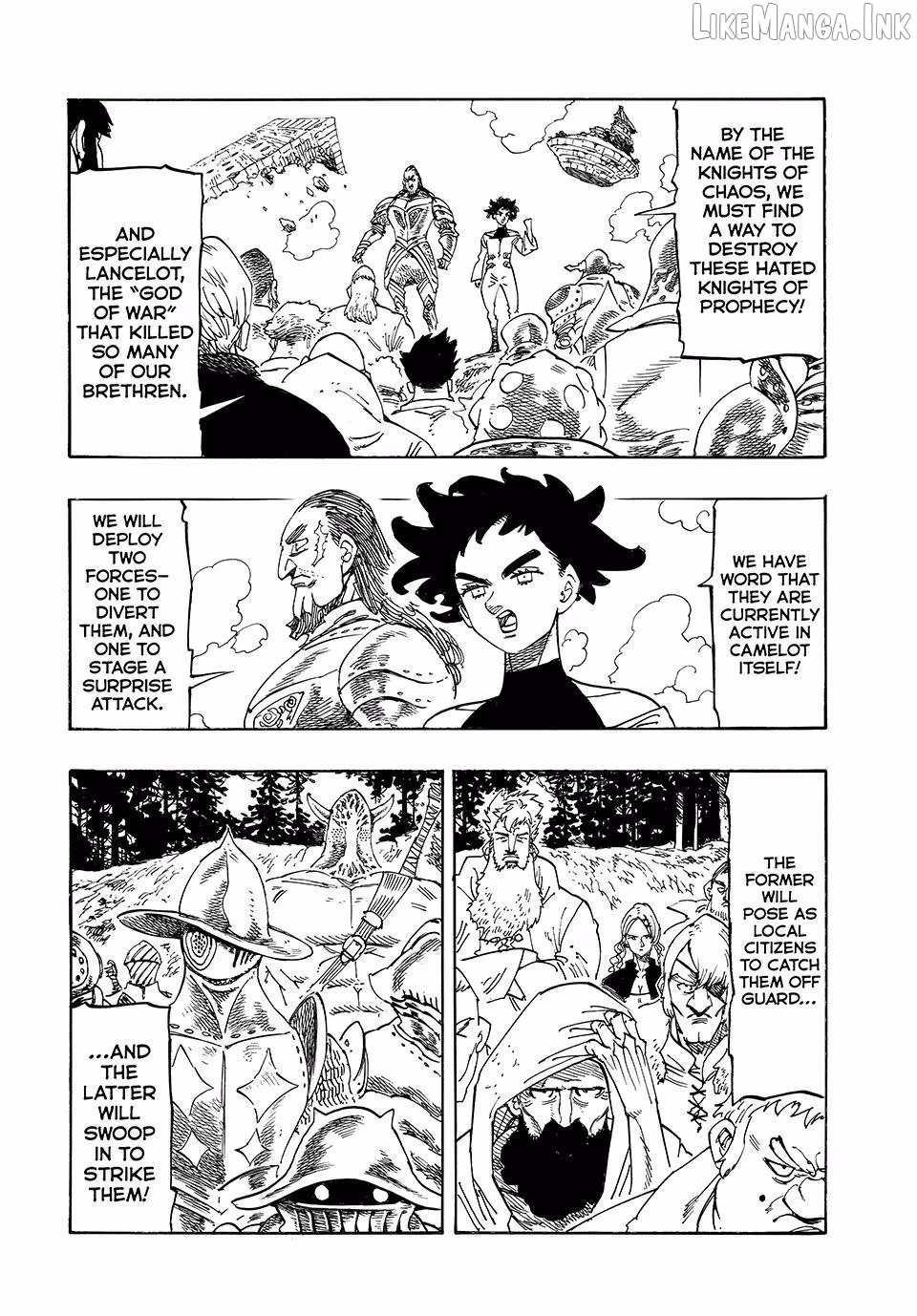 The Seven Deadly Sins: Four Knights of the Apocalypse Chapter 250 page 5 - 