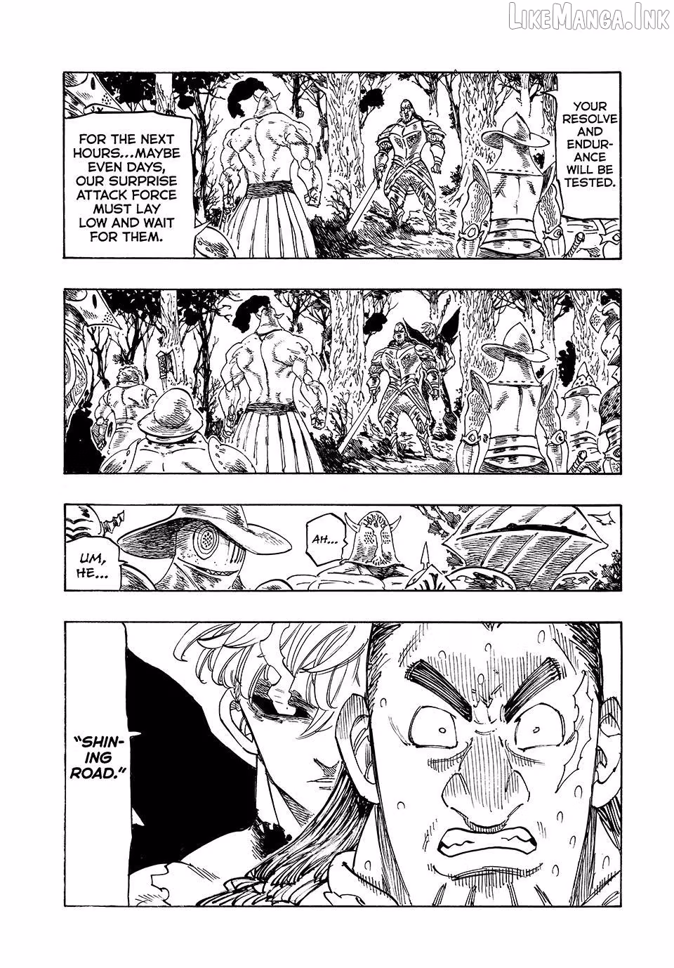 The Seven Deadly Sins: Four Knights of the Apocalypse Chapter 250 page 8 - 