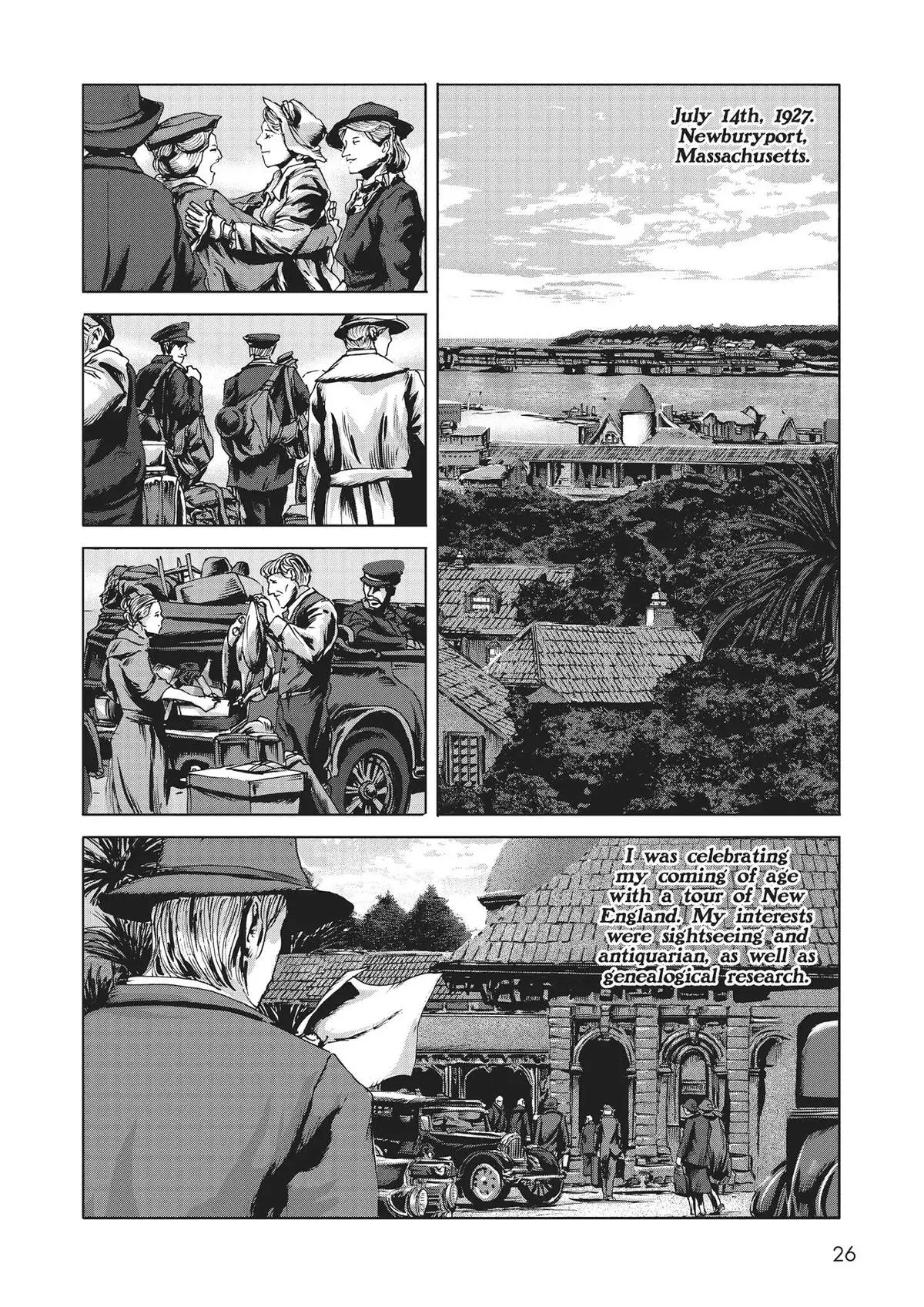 Read The Shadow Over Innsmouth chapter 1 image 20 on Lezhin