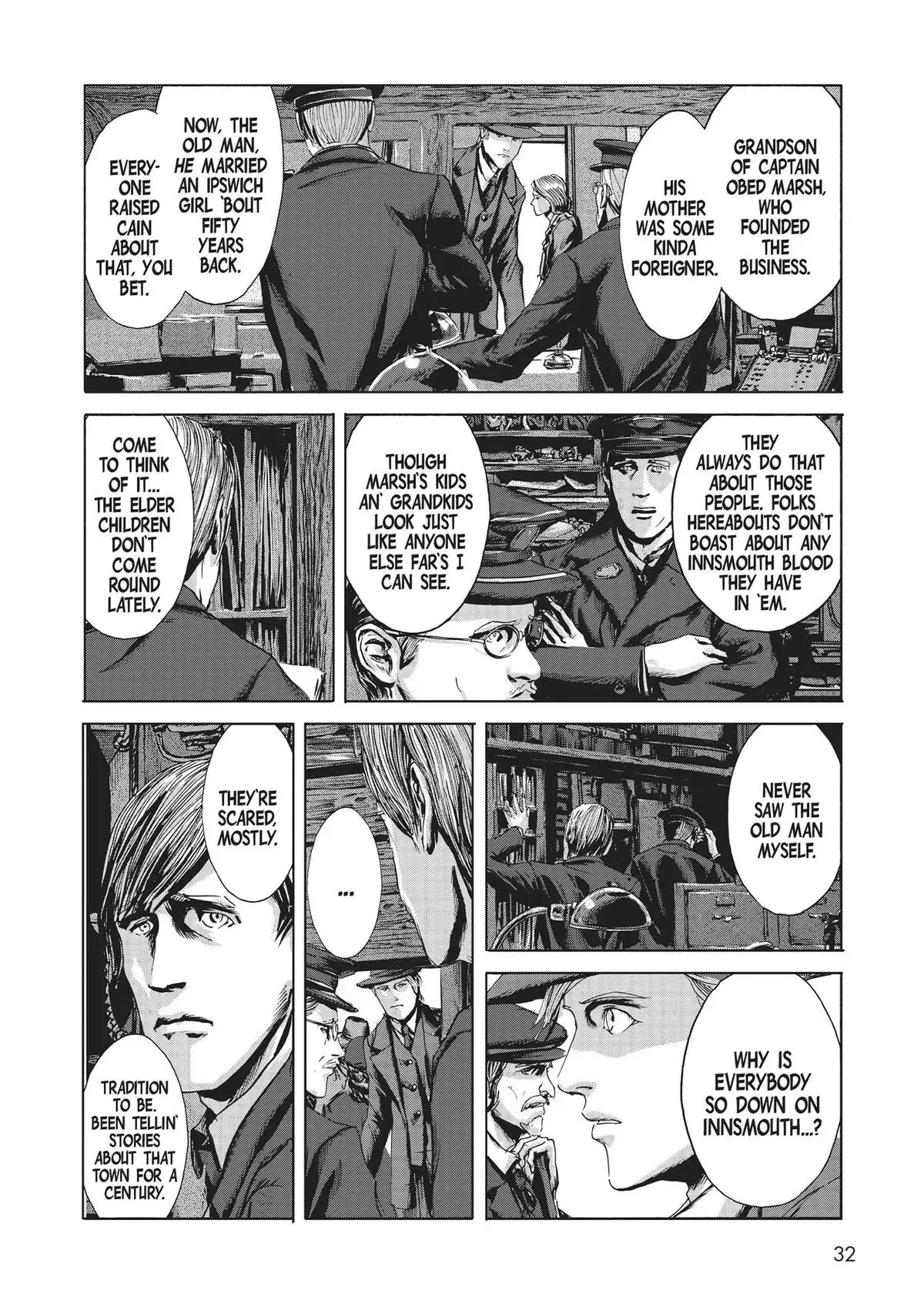 Read The Shadow Over Innsmouth chapter 1 image 26 on Lezhin