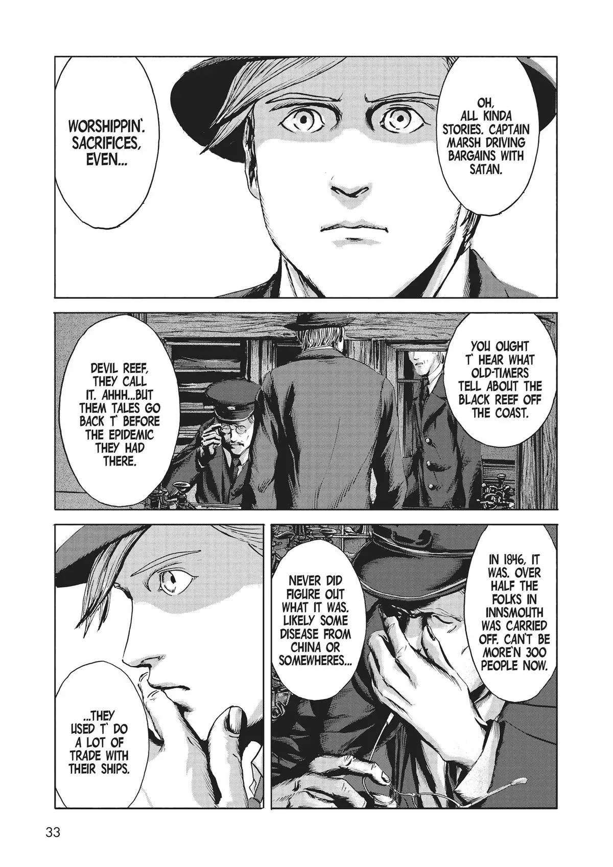 Read The Shadow Over Innsmouth chapter 1 image 27 on Lezhin