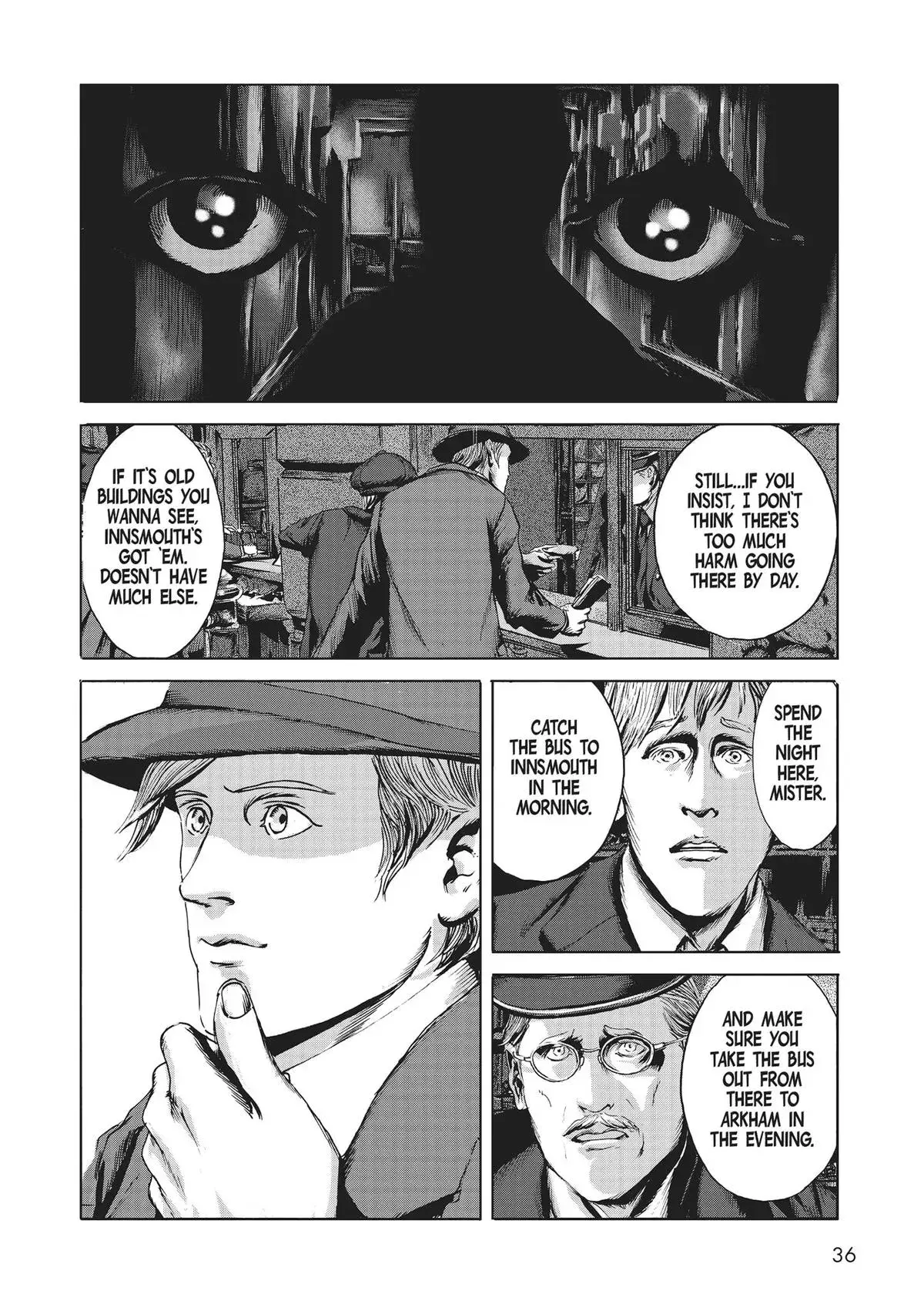 Read The Shadow Over Innsmouth chapter 1 image 30 on Lezhin
