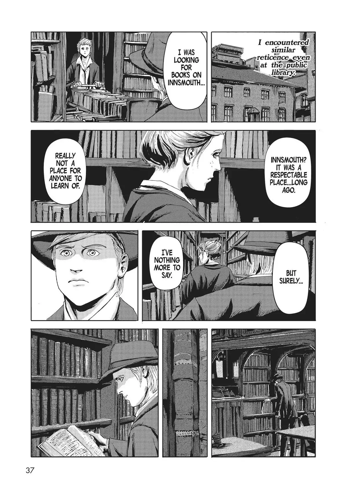 Read The Shadow Over Innsmouth chapter 1 image 31 on Lezhin