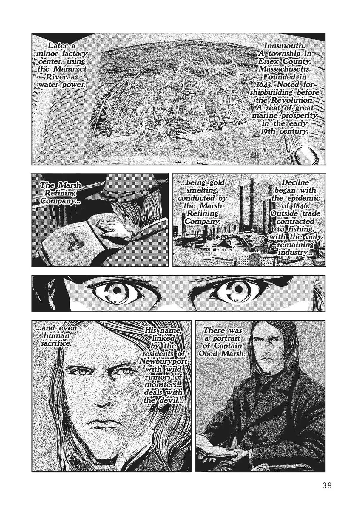 Read The Shadow Over Innsmouth chapter 1 image 32 on Lezhin