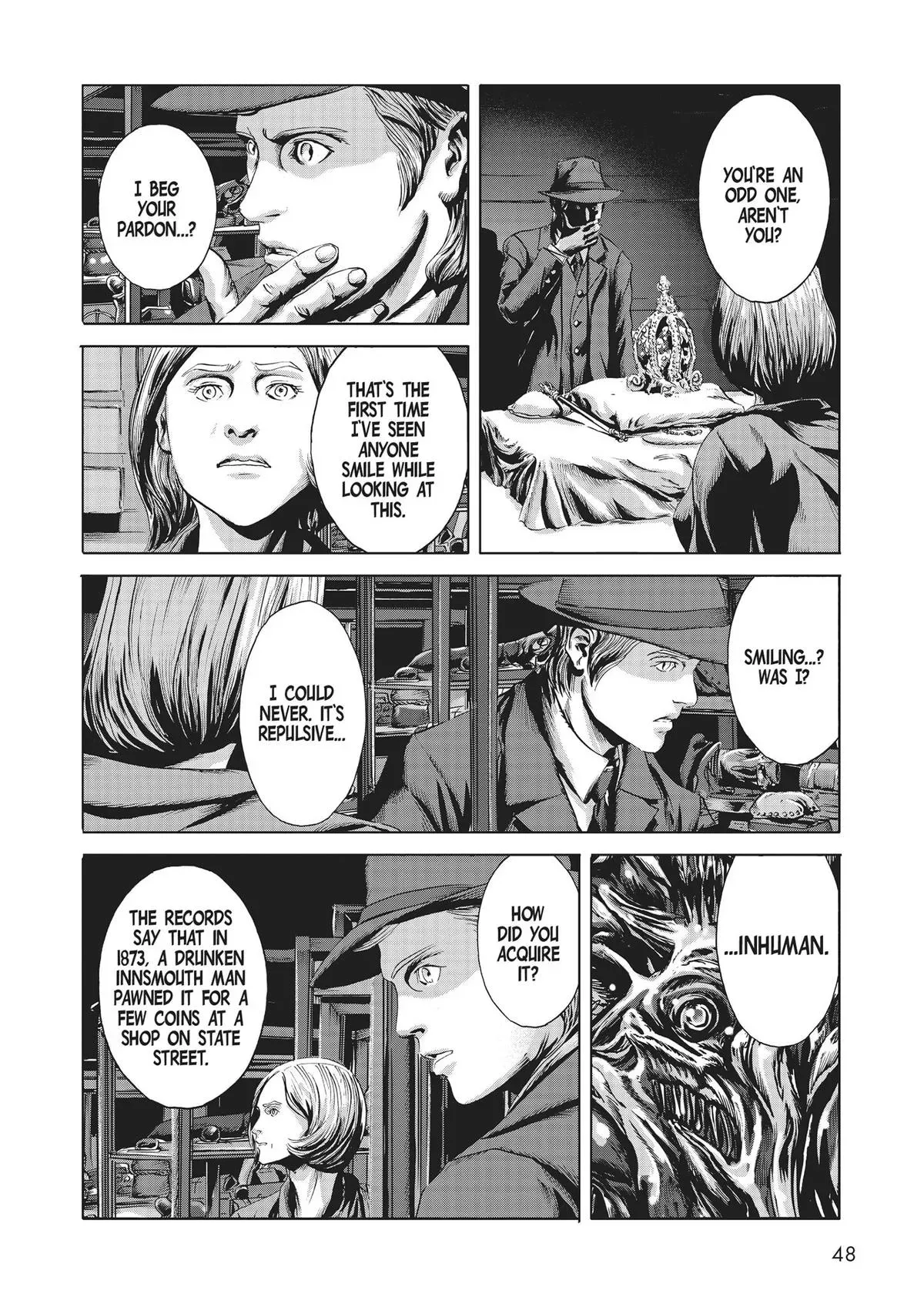 Read The Shadow Over Innsmouth chapter 1 image 40 on Lezhin