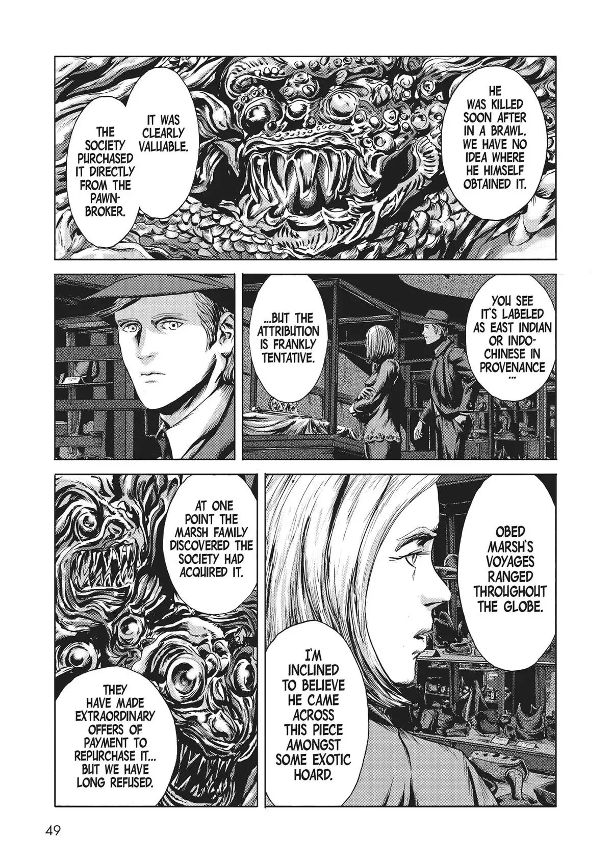 Read The Shadow Over Innsmouth chapter 1 image 41 on Lezhin