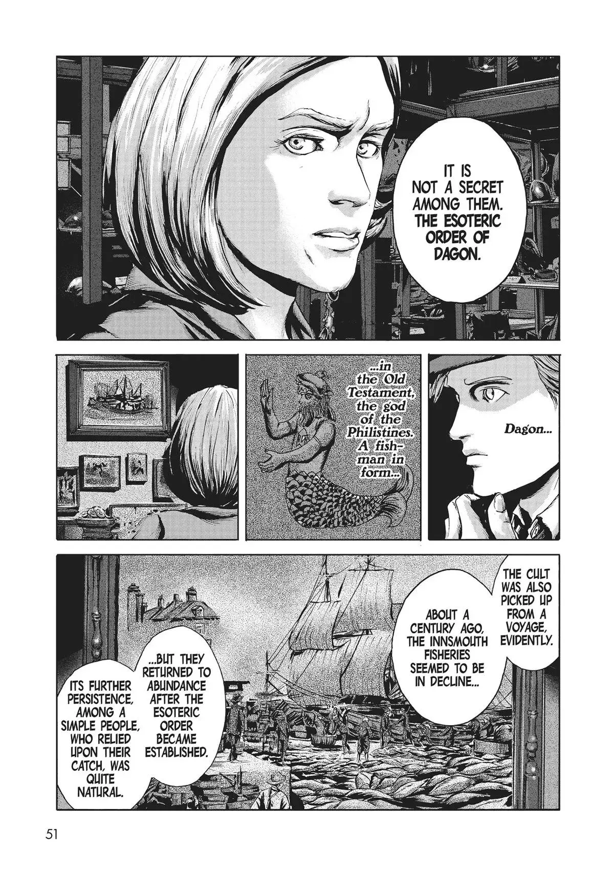 Read The Shadow Over Innsmouth chapter 1 image 43 on Lezhin