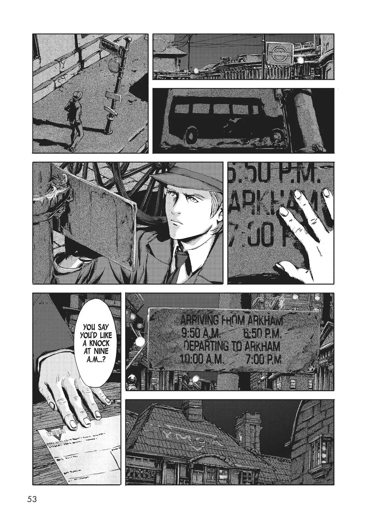 Read The Shadow Over Innsmouth chapter 1 image 45 on Lezhin
