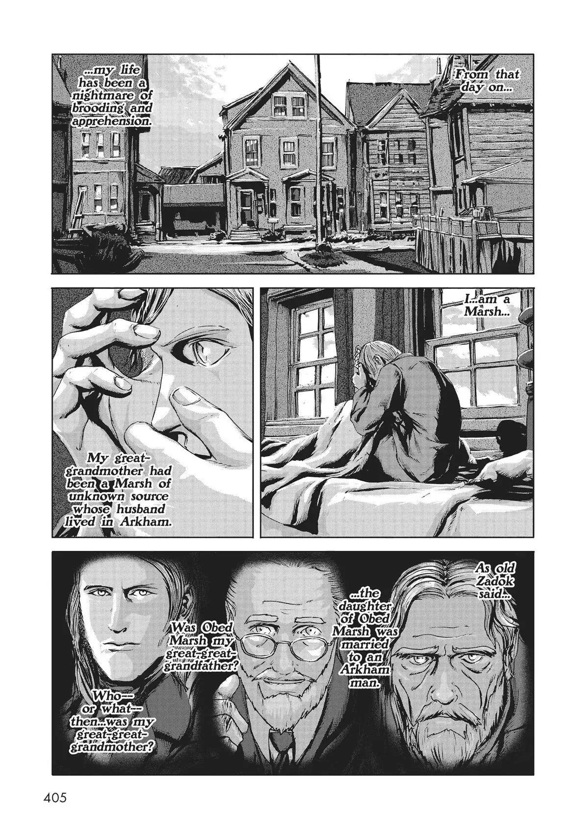 Read The Shadow Over Innsmouth chapter 11 image 1 on Lezhin