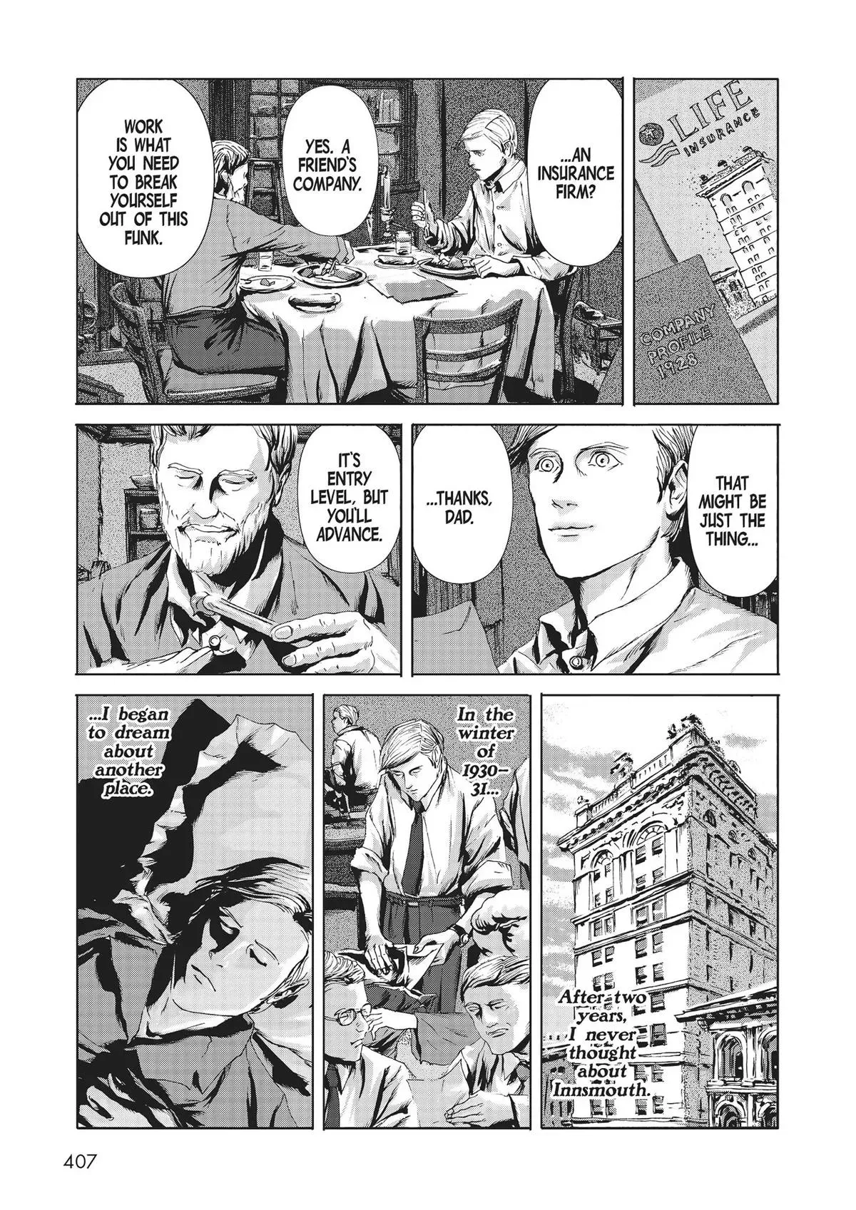 Read The Shadow Over Innsmouth chapter 11 image 3 on Lezhin