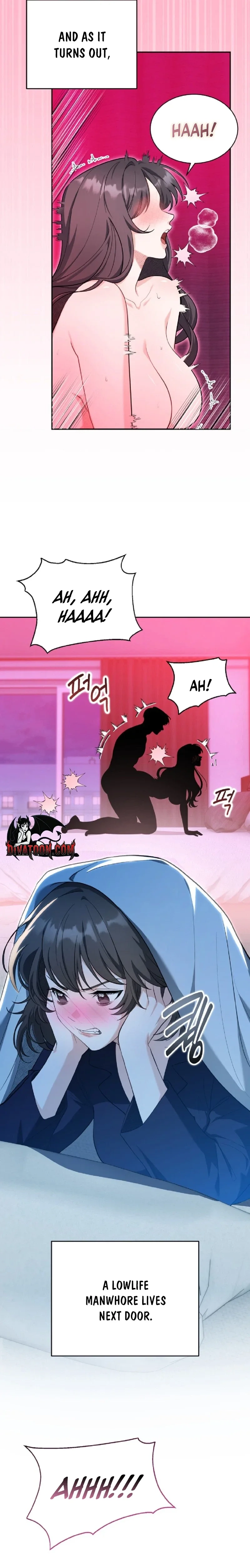 Read The Sinister Pervert Next Door chapter 1 image 1 on Lezhin