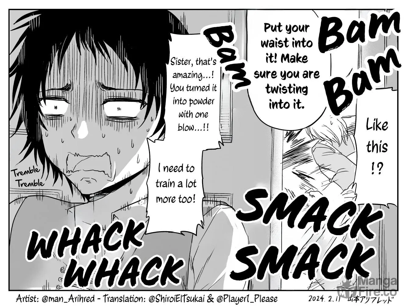Read The Sister with Strength chapter 31 image 5 on Lezhin