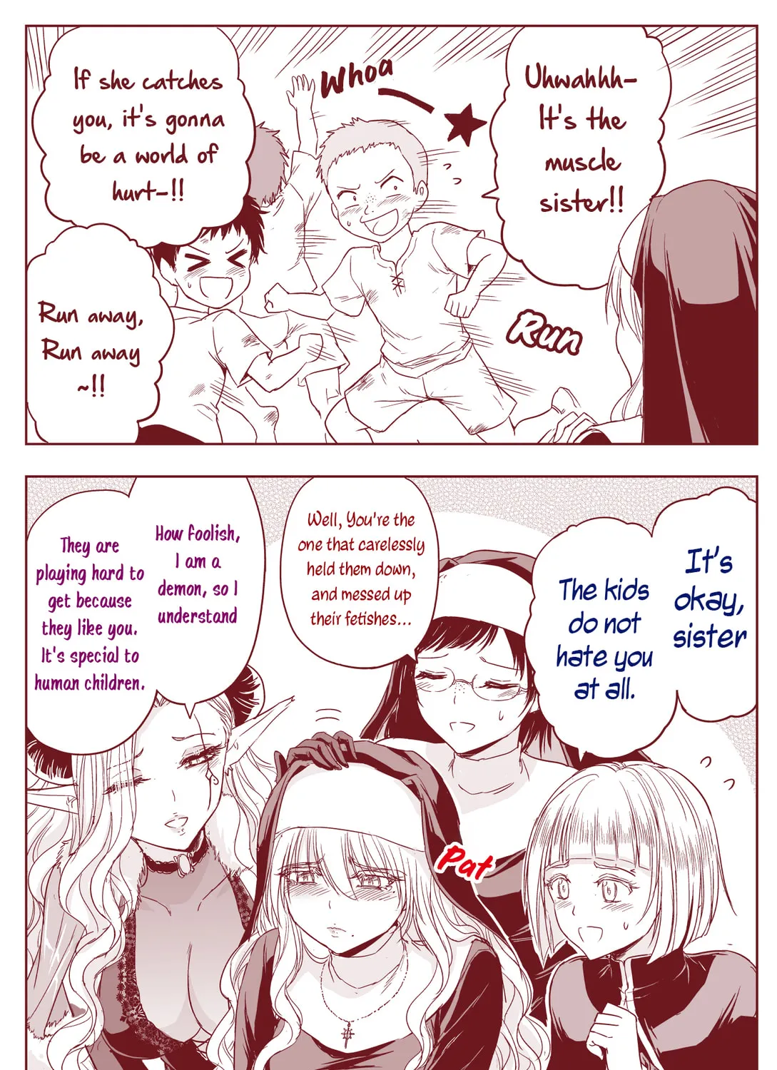 Read The Sister with Strength chapter 35 image 1 on Lezhin
