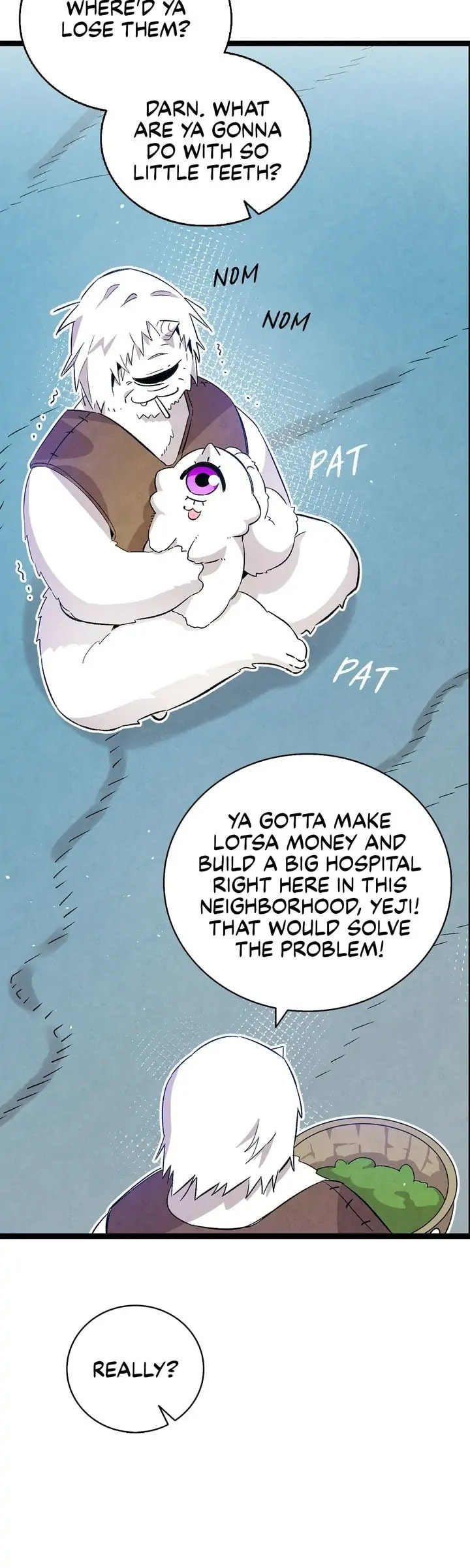 Read The Skeleton Becomes a Cat Dad chapter 122.1 image 19 on Lezhin