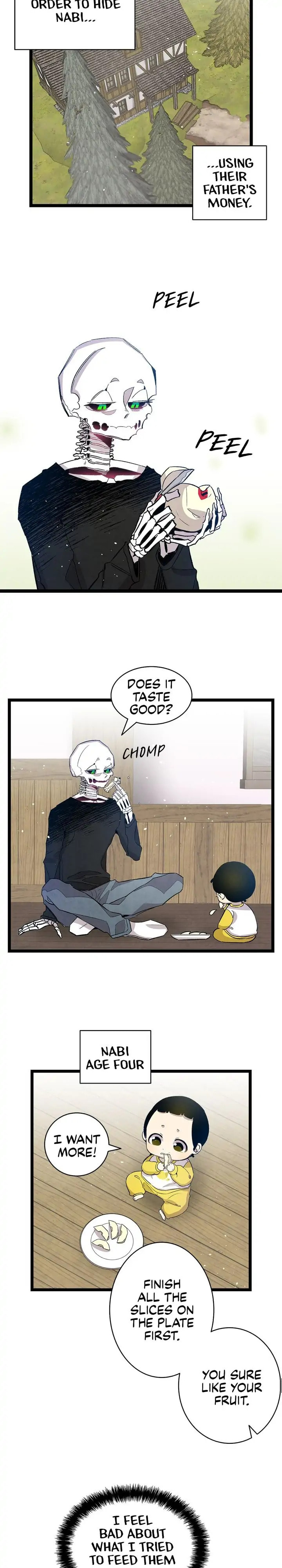 Read The Skeleton Becomes a Cat Dad chapter 122.2 image 1 on Lezhin