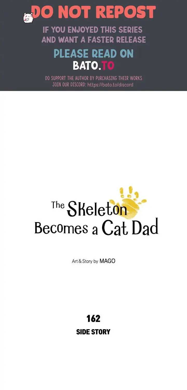 Read The Skeleton Becomes a Cat Dad chapter 162 image 0 on Lezhin