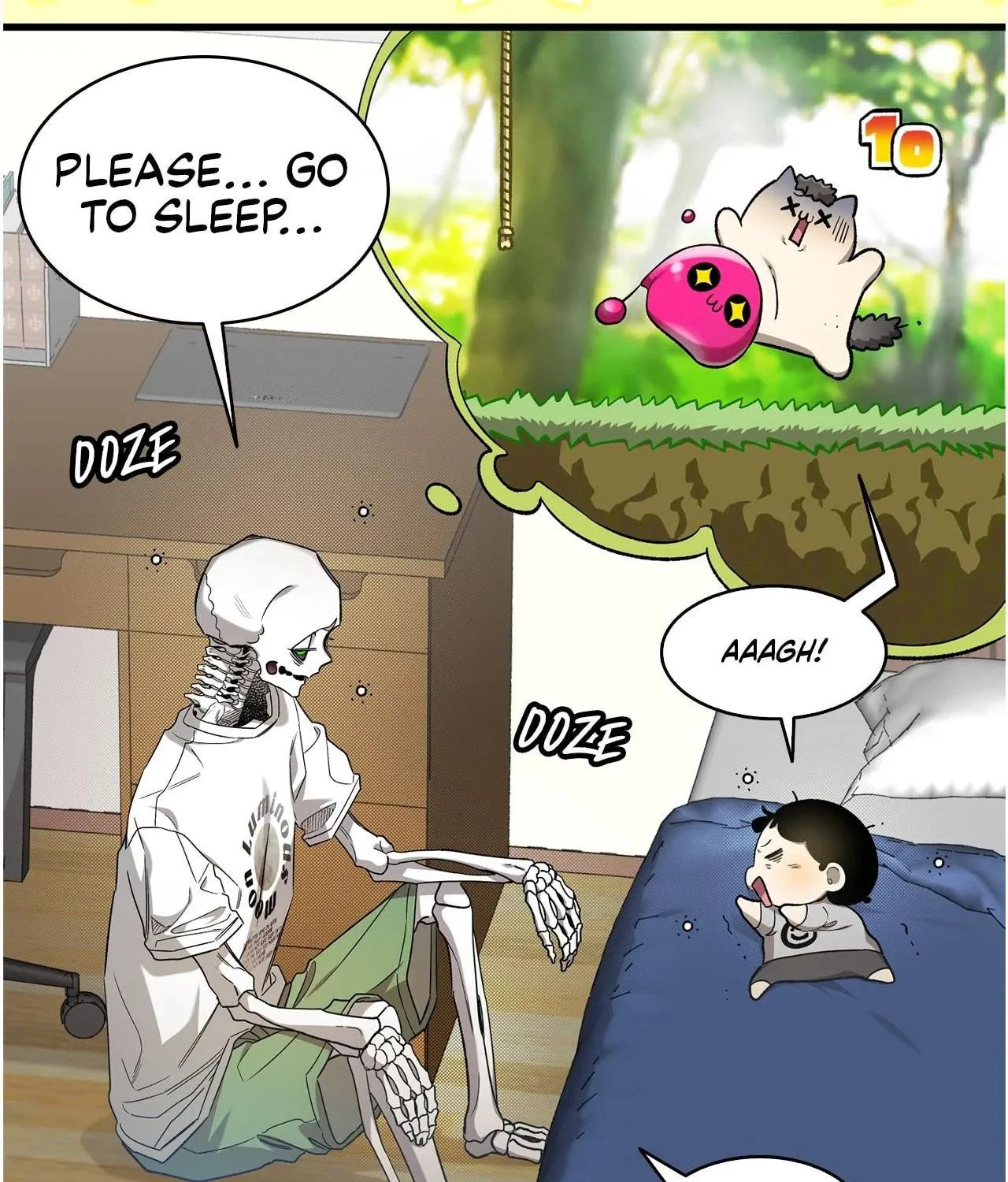 Read The Skeleton Becomes a Cat Dad chapter 216 image 62 on Lezhin