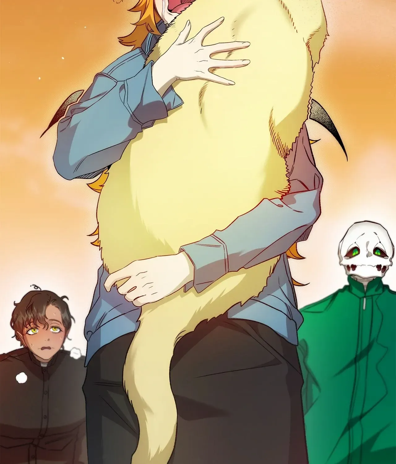 Read The Skeleton Becomes a Cat Dad chapter 218 image 37 on Lezhin