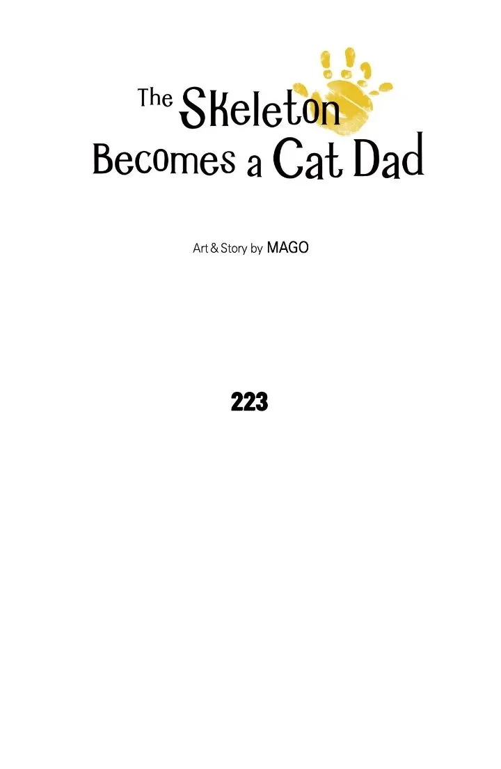 Read The Skeleton Becomes a Cat Dad chapter 223 image 4 on Lezhin