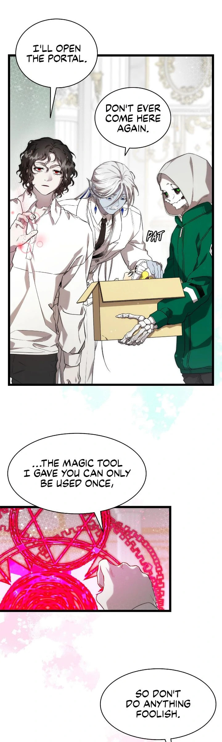 Read The Skeleton Becomes a Cat Dad chapter 233 image 34 on Lezhin