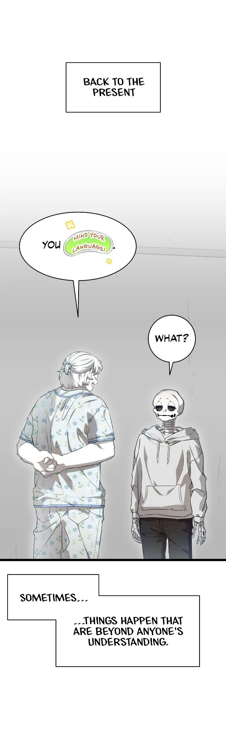 Read The Skeleton Becomes a Cat Dad chapter 236 image 1 on Lezhin