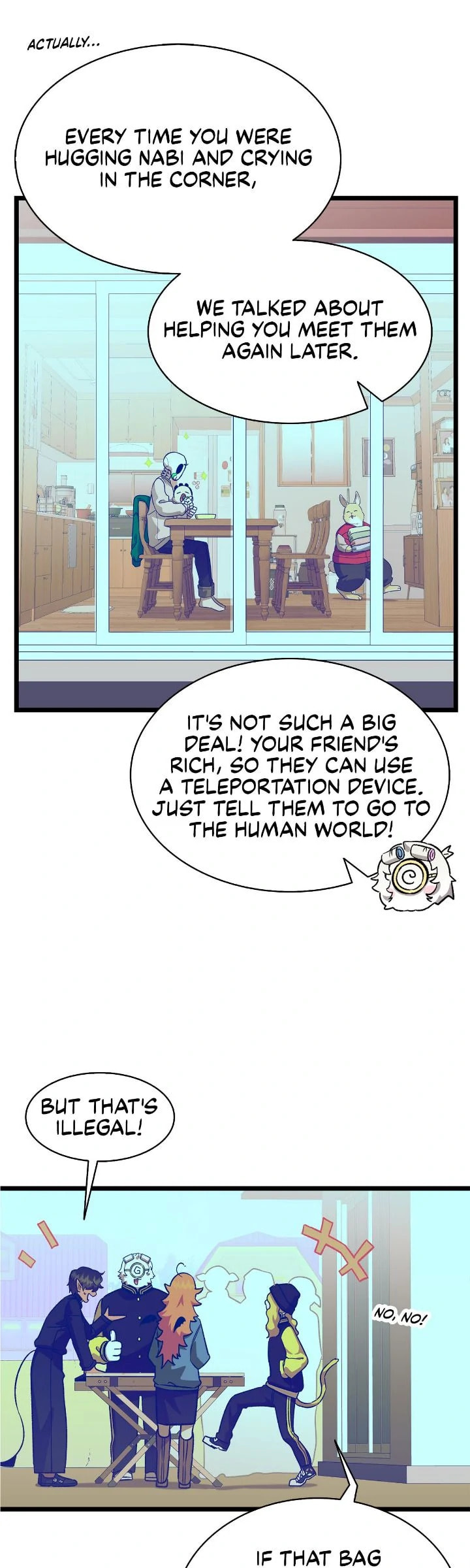 Read The Skeleton Becomes a Cat Dad chapter 237 image 4 on Lezhin