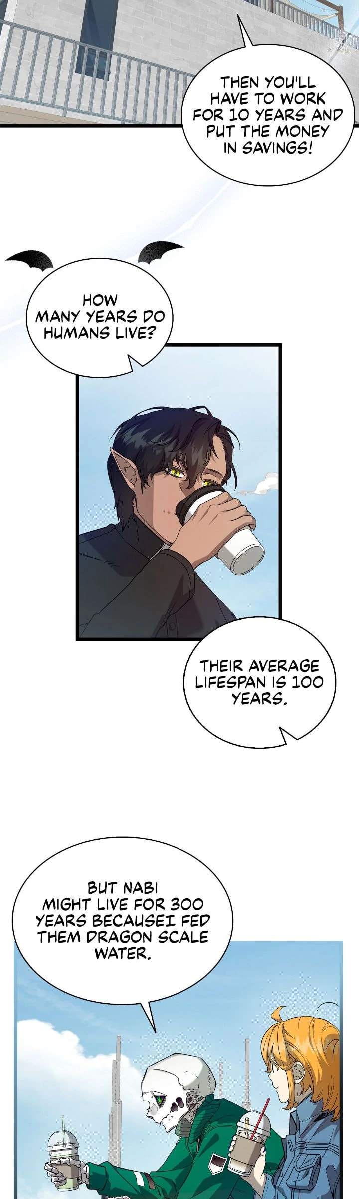Read The Skeleton Becomes a Cat Dad chapter 237 image 9 on Lezhin