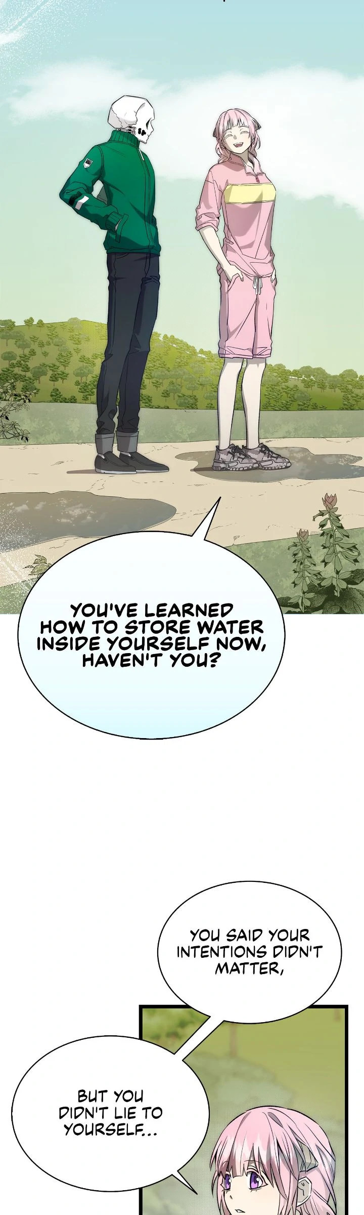 Read The Skeleton Becomes a Cat Dad chapter 238 image 46 on Lezhin