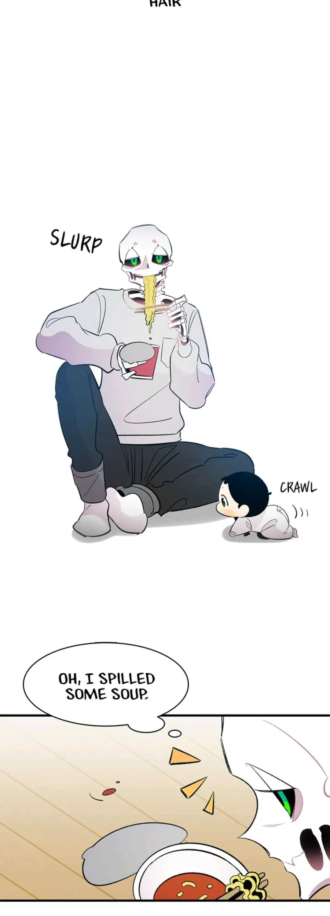 Read The Skeleton Becomes a Cat Dad chapter 39.1 image 16 on Lezhin