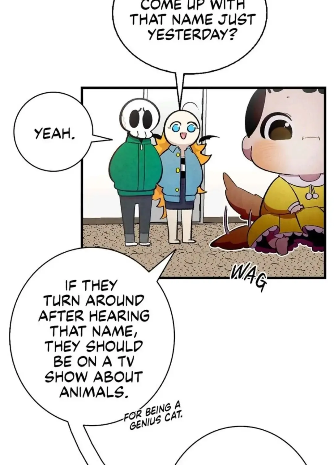 Read The Skeleton Becomes a Cat Dad chapter 9 image 11 on Lezhin