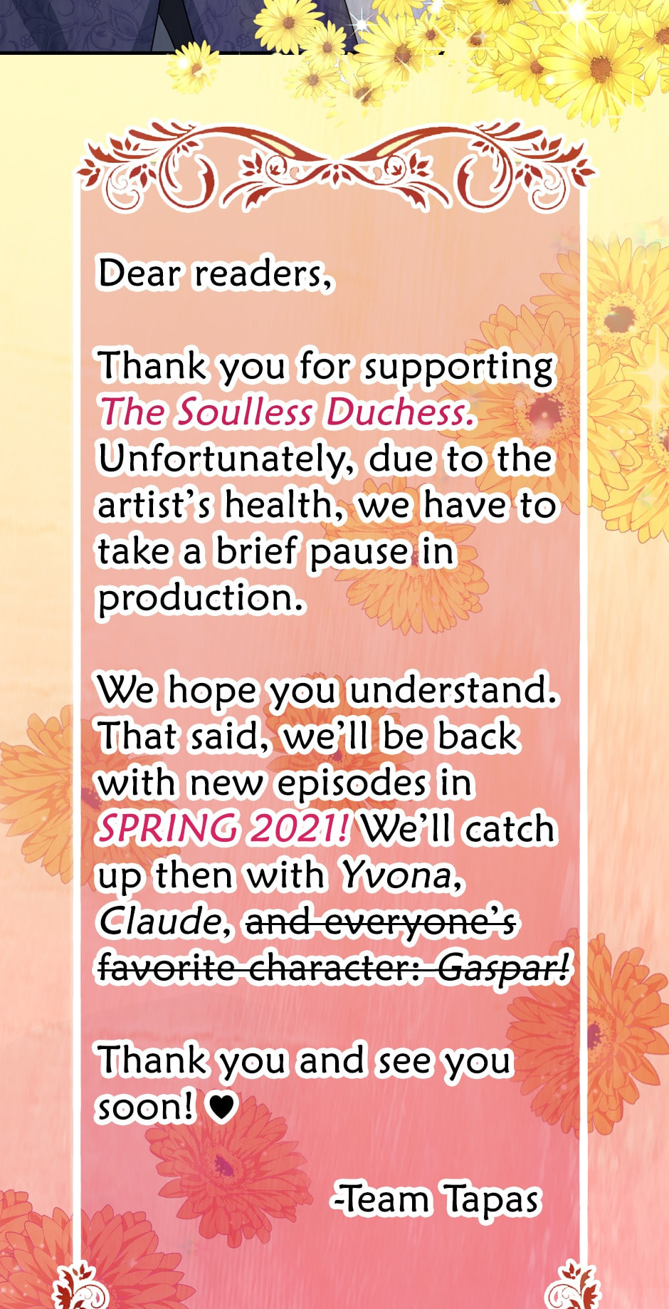 Read The Soulless Duchess chapter 66.1 image 1 on Lezhin