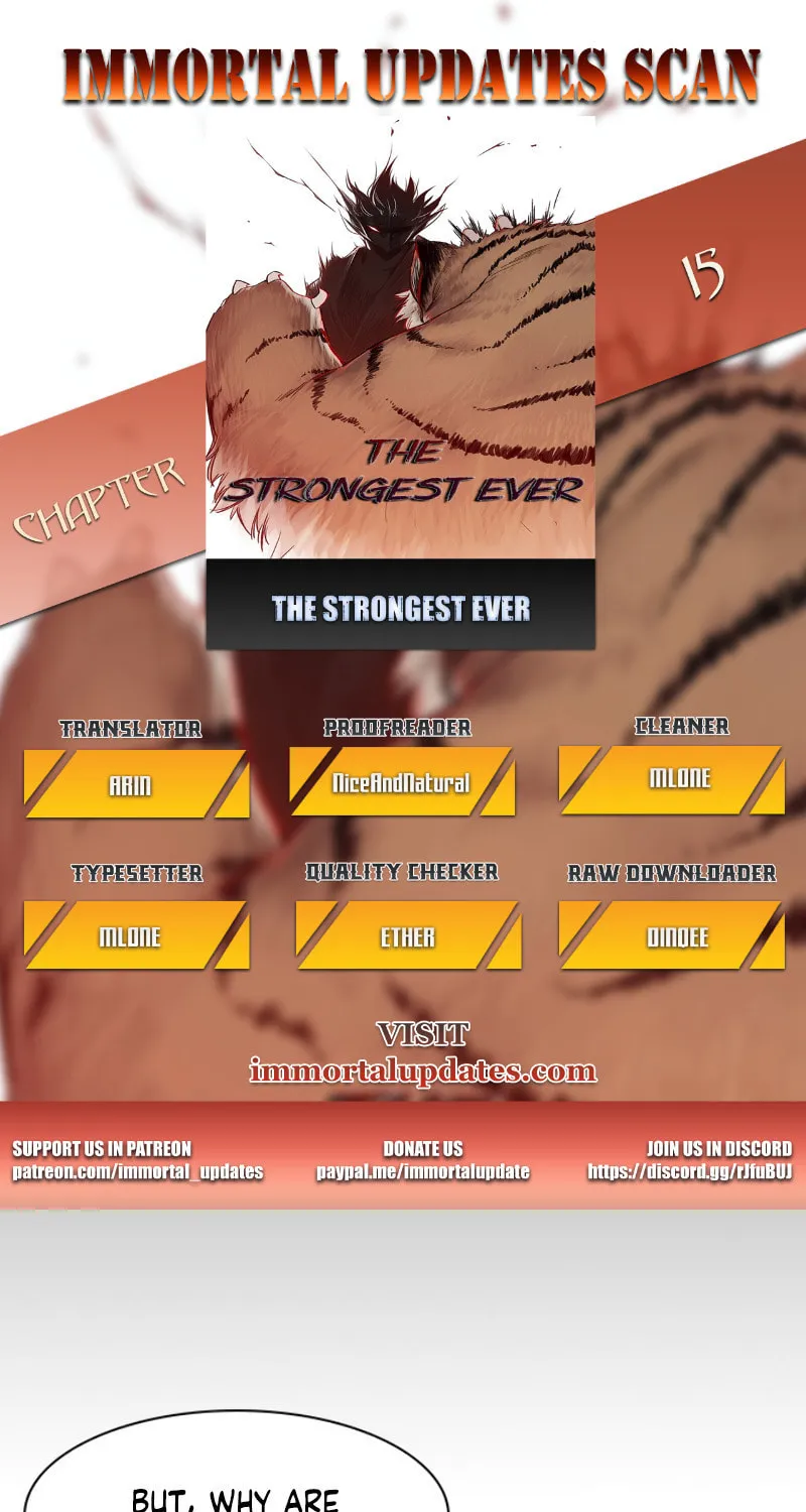Read The Strongest Ever chapter 15 image 0 on Lezhin