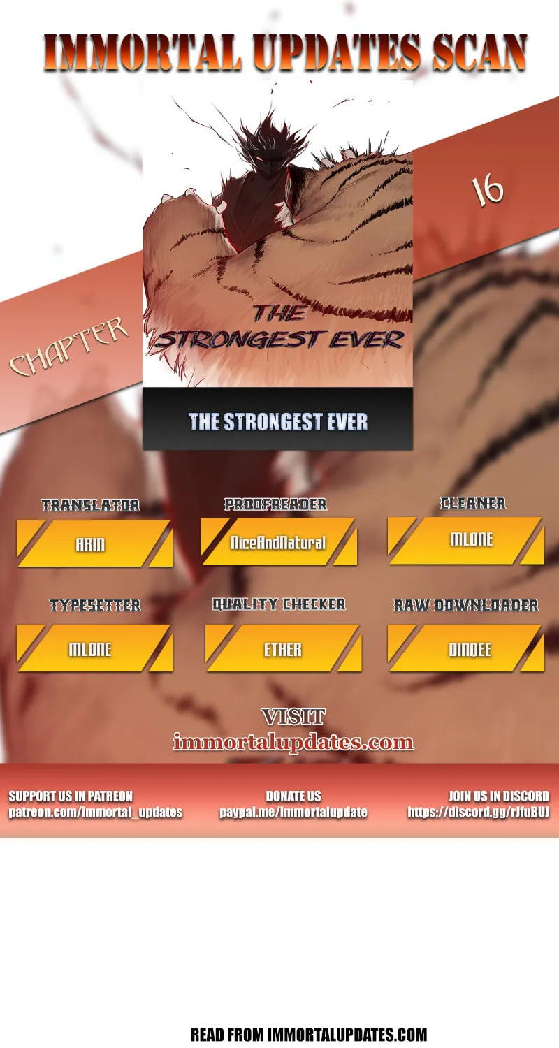 Read The Strongest Ever chapter 16 image 0 on Lezhin