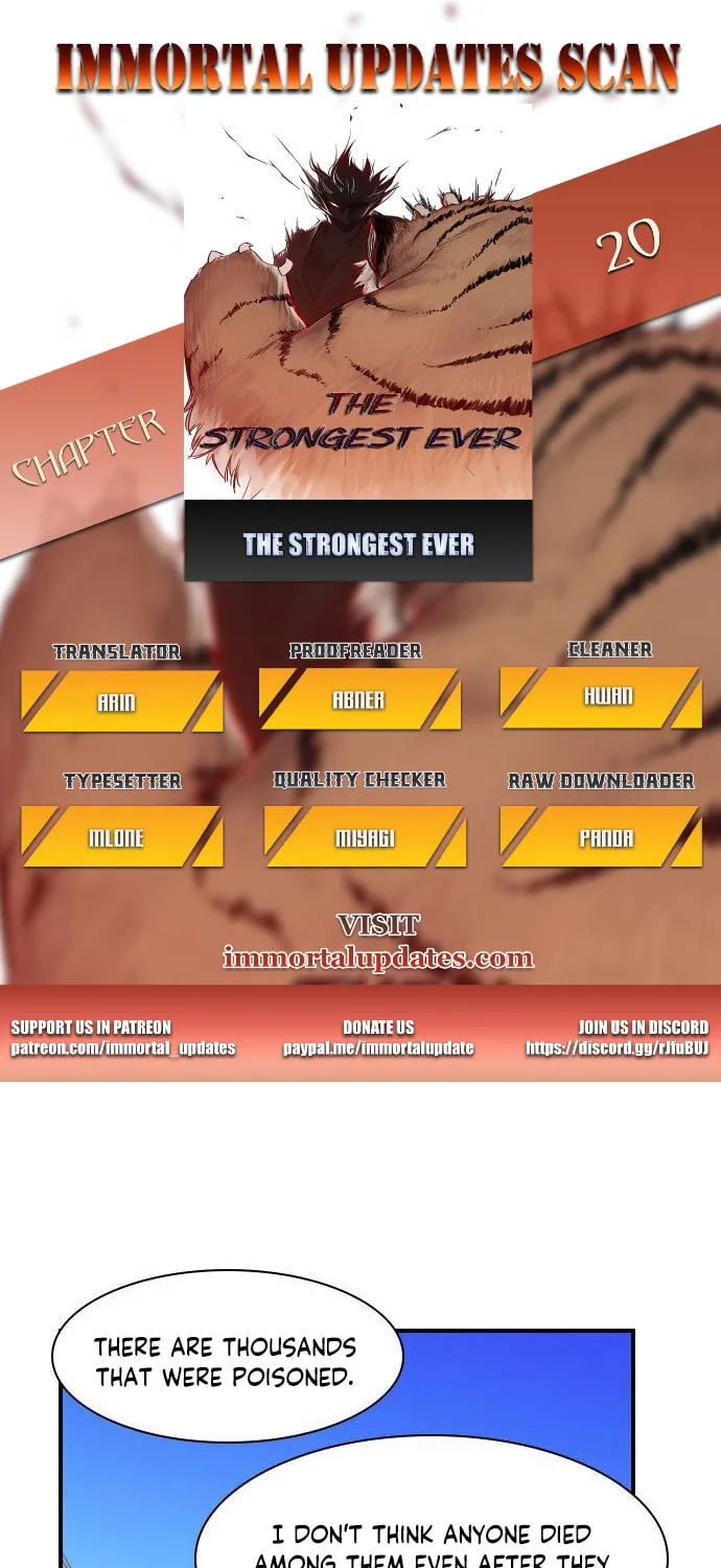 Read The Strongest Ever chapter 20 image 0 on Lezhin