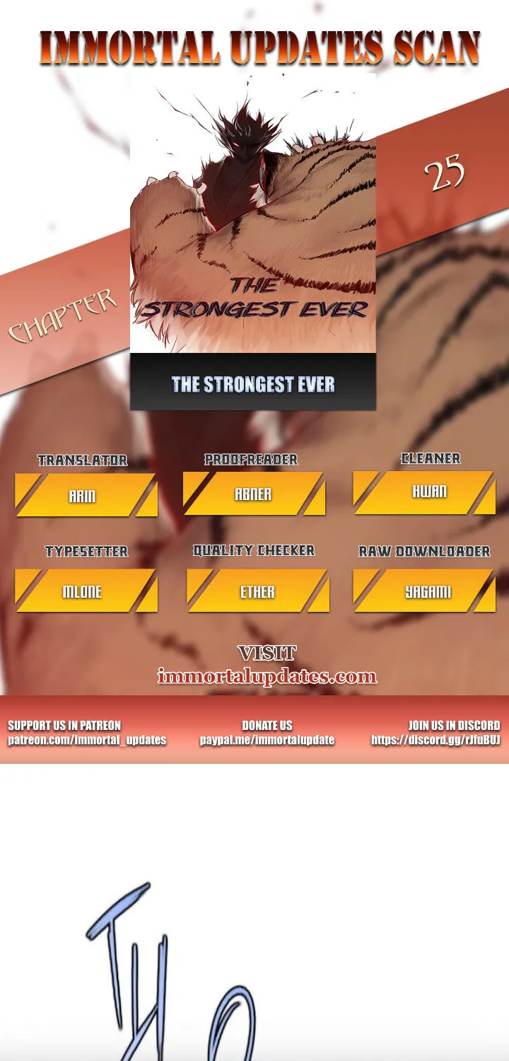 Read The Strongest Ever chapter 25 image 0 on Lezhin