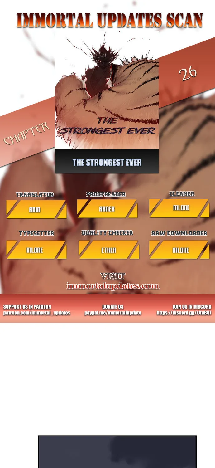 Read The Strongest Ever chapter 26 image 0 on Lezhin