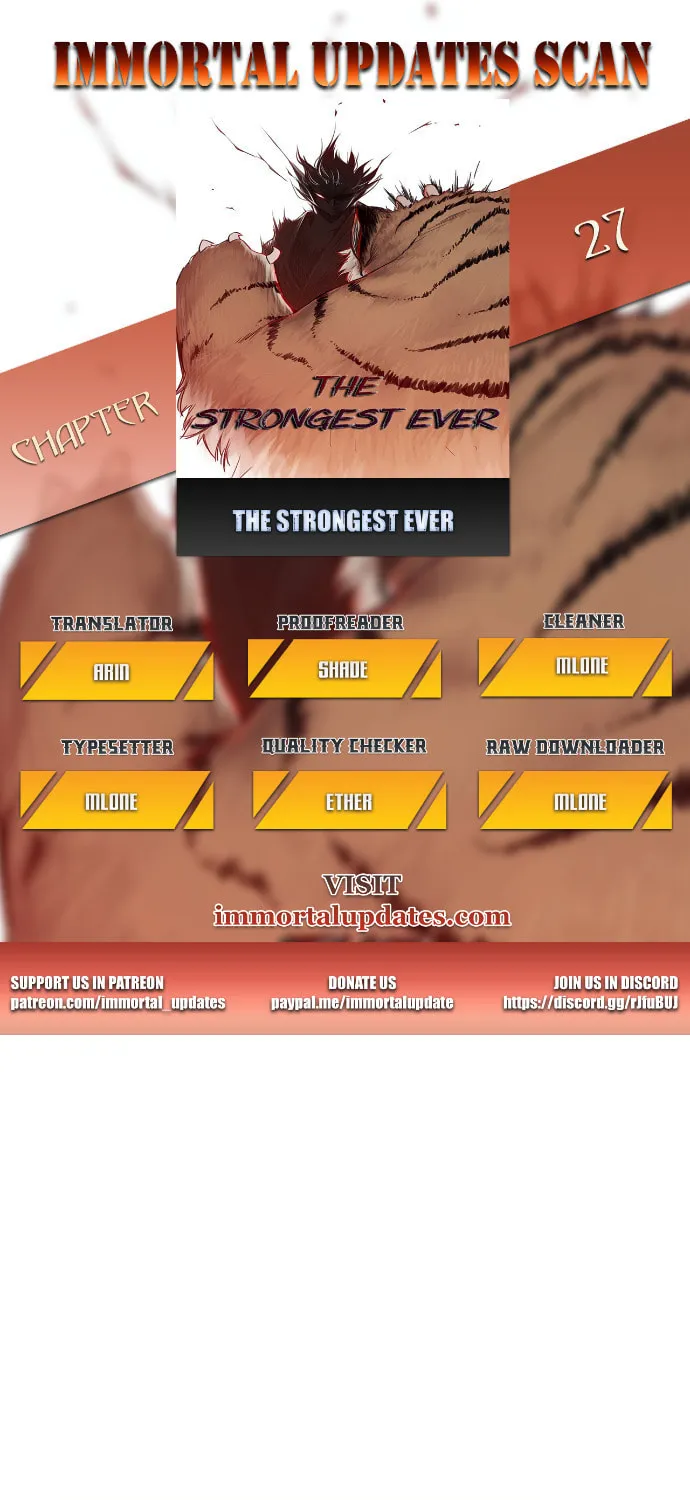 Read The Strongest Ever chapter 27 image 0 on Lezhin