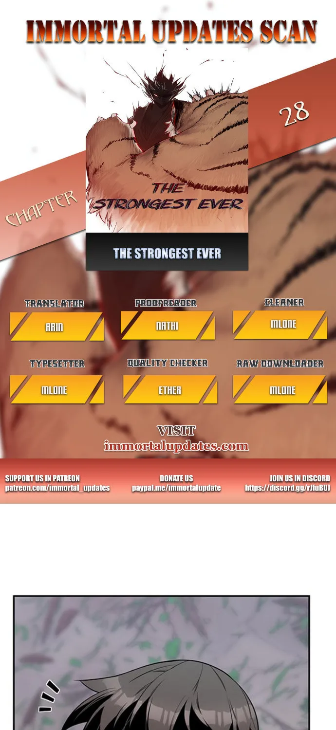 Read The Strongest Ever chapter 28 image 0 on Lezhin