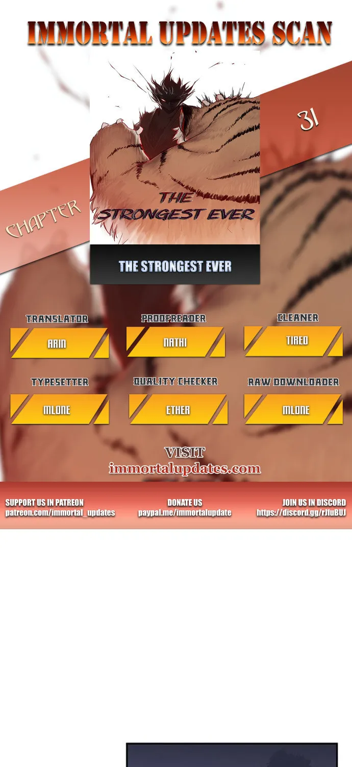 Read The Strongest Ever chapter 31 image 0 on Lezhin