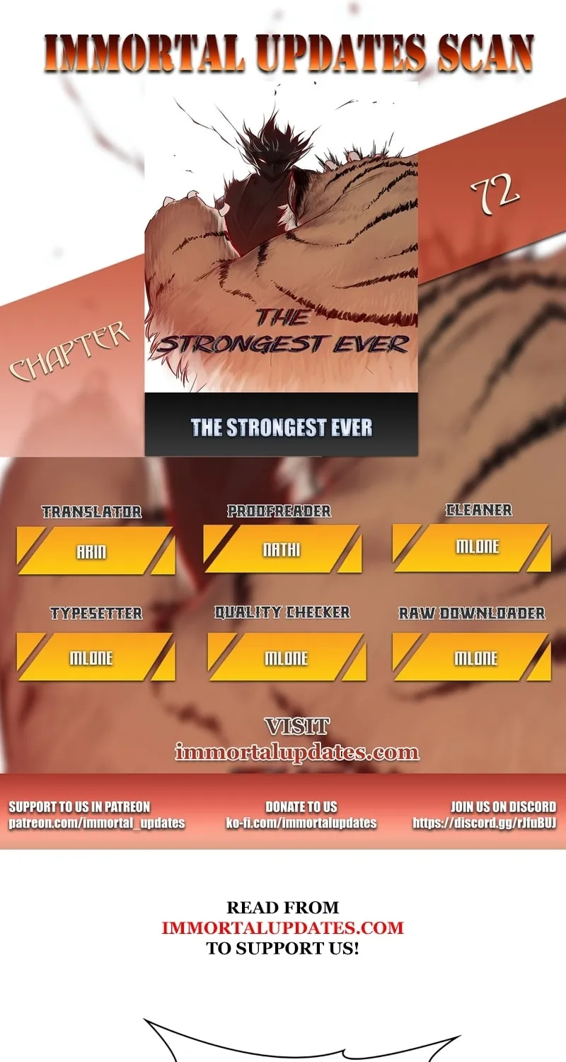 Read The Strongest Ever chapter 72 image 0 on Lezhin