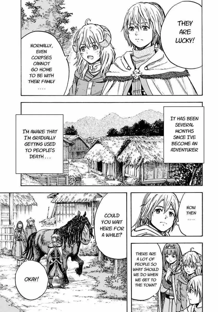 The summoned mage goes to another world Chapter 10.1 page 13 - 